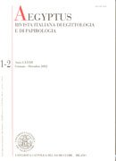 Bibliografia metodica degli studi di Egittologia e Papirologia