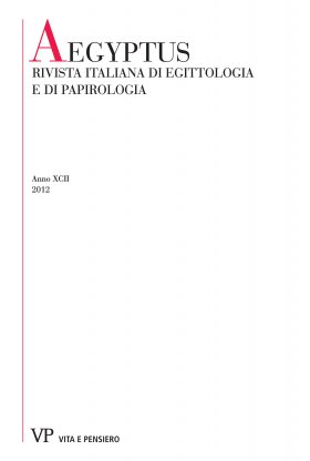 I saccheggi della TT 181 (Nebamun e Ipuky) negli Archivi Varille
dell’Università degli Studi di Milano